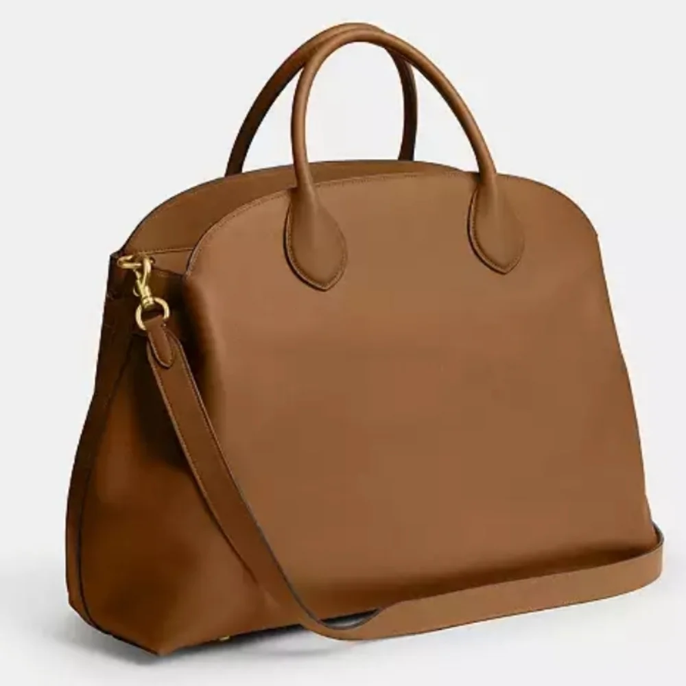 Coach Soft Empire Carryall Bag 48 NWT In Honey Brown - Picture 3 of 14